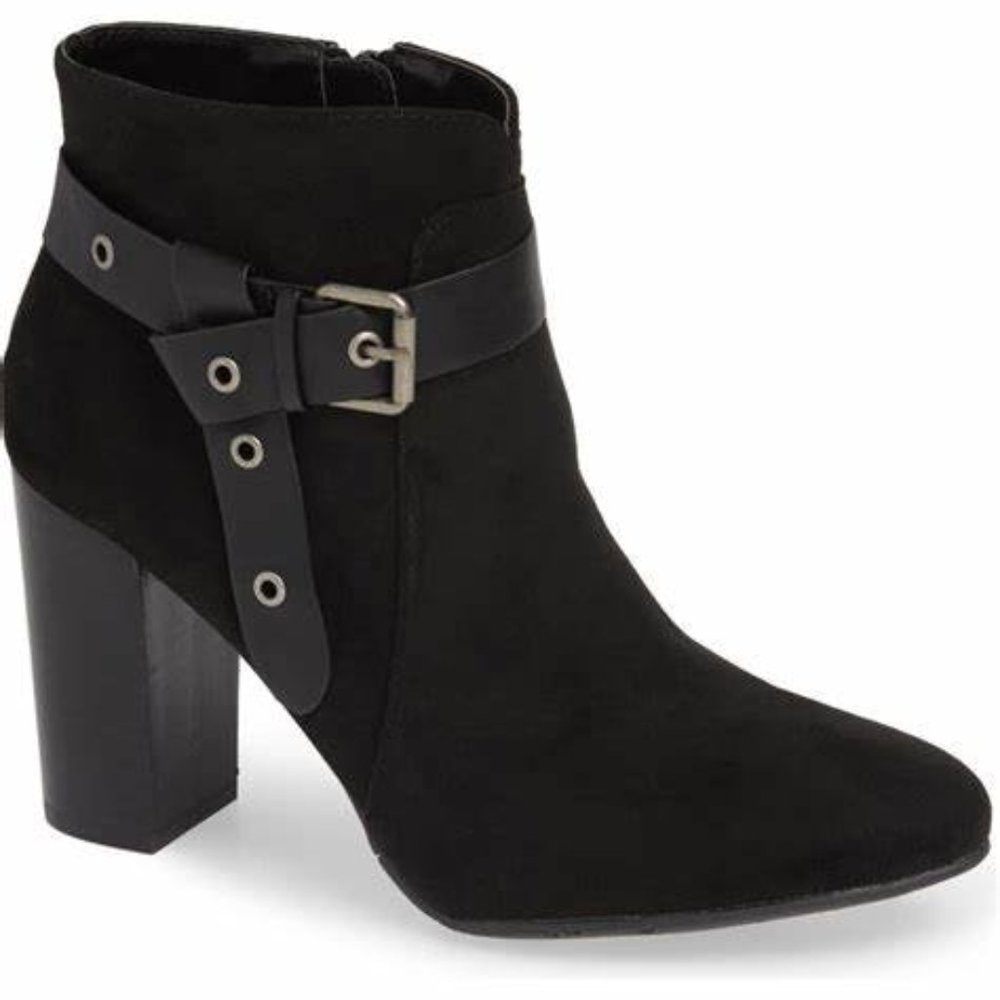 MIA SUEDE ANKLE BOOT/BOOTIE  SZ 9